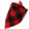 20pcs lot Christmas holiday winter thickness Dog Puppy cotton bandanas Collar scarf Pet tie Y102201 Q1119244f