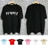 Long term trendy brand PURPLE BRAND T SHIRT short sleeved T-shirt shirtFO7G