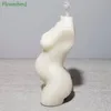 Narzędzia rzemieślnicze w ciąży formy świec 3D samica nagiego ciała Torso Kobiety silikon do tworzenia bogini posągów rewizyjnych270g