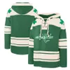 2024 St. Patrick's Day Pullover Blue Jersey Custom dowolne nazwisko dowolne numery męskie damskie młodzież z kapturem sweter sportowy