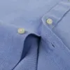 Grande taille S à 7XL hommes à manches longues 100% coton Oxford doux confortable coupe régulière qualité été homme d'affaires chemises décontractées 240307