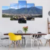 5-delig canvas kunst Avila Caracas berg canvas print schilderij muur poster moderne huisdecoratie woonkamer foto's 2103102398