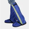 Hommes femmes chaussures couverture Oxford tissu imperméable bottes de pluie épais résistant à l'usure antidérapant extérieur étui de voyage couvertures réutilisables 240307