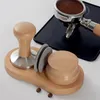 Magazyn kuchenny 51 mm/53 mm/58 mm kawa matownik kawy bez poślizgu stojak na stojak na filtra stałe narzędzie do sklepu