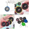 Party Favor Cam Plastic Compass Hiking Navigation Premium Outdoor Sports Pointer Pointing Guider Keychain Drop Delivery Home Garden Fe Dhlwb