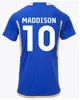 23 24 Leicesters Soccer Jerseys Barnes Tielemans Home Away Vardy Maddison Ayoze Ndidi Mendy Daka Iheanacho Lookman 2023 2024 Vardy Football Uniforms Men Kids Kids