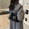 HBP PU Leder Kleine Unterarmtaschen für Frauen 2024 Koreanische Mode Retro Einfache Umhängetasche Dame Handtaschen und Geldbörsen