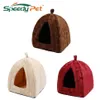 New Arrive Pet Kennel Super Soft FabricDog Bed Princess House Specify for Puppy Dog Cat with Paw Cama Para Cachorro Y200330277Q