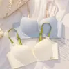 Reggiseni Reggiseno morbido senza cuciture per le donne Push Up Beauty Back Senza filo Biancheria intima nera Bralette Brasieres Para Mujer Lenceria Soutien Gorge