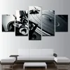 5 -stycken Musik DJ Console Instrument Mixer målning Canvas Wall Art Bild Hemdekoration vardagsrum Canvas Målning No Frame276i