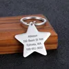Dog Tag ID Card Cat Pet ID Tag Anti-lost Collar Charm Name Pendant Pentagram Necklace Puppy Accessory235S