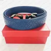 Belts Men Designers Belts Classic fashion casual letter smooth buckle womens mens leather belt width 3.5cm with orange box L240312
