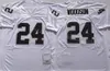 Retro 1976 1980 Fußball 42 Ronnie Lott Trikots 77 Lyle Alzado 72 John Matuszak 16 Jim Plunkett 24 Charles Woodson 37 Lester Hayes 1984 1998 Vintage 75. Jahrestag