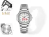 Relógio feminino vk bateria 32mm 6.9mm espessura 904l moda e elegante série diamante relógio feminino