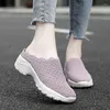 Casual Schuhe Frauen Mode Atmungsaktive Walk Mesh Flache Dame Turnschuhe Tenis Feminino Sommer Shoesty76