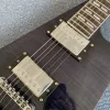 Palissander toets elektrische gitaar Flame esdoorn top massief mahoniehouten body