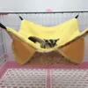 Small Animal Supplies Pet Hammock Double Layer Soft Warm Winter Hanging Nest Hamster Chinchilla Squirrel Sleeping Bed Drop Ship269e