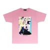 Długotrwałe modne marki fioletowa marka T-shirt krótkie rękawowe koszulka koszulka 5G2M