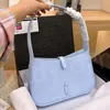 Con scatola Le5a7 Borsa hobo in pelle verniciata Donna Luxurys Borse firmate Portafogli Portafogli Borsa a tracolla sottomanica in rilievo in coccodrillo