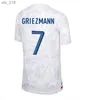 Fans Tops Soccer Jerseys French Fra Nce Sets GRIEZMANN KANTE Woman Foot Equipe Maillots Kids KitH240312