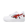 Bapestaness Designer Moda Sapatos Casuais Sta Low Sapatilhas Bathing Apes Comics Tubarão Preto Branco Cinza Rosa Verde Branco Luxo Camurça Couro Mens Mulheres Running Shoes