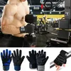 Sportträning fitness handskar män kvinnor full halv finger vikt lyft handske handleds stödskyddsutrustning droppe 240227