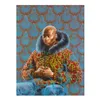 Kehinde Wiley Kern Alexander étude peinture affiche impression décor à la maison encadré ou non encadré Poppaper Material293c