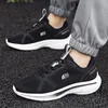 Zapatillas de correr de moda para hombres, mujeres, transpirables, negro, blanco, rojo, GAI-19, zapatillas de deporte para hombre, zapatillas de deporte para mujer, talla 7-10