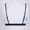 BH's Bralette met gebloemd kant Bustier Crop Tops Geborduurde driehoekige beha zonder vulling Sexy