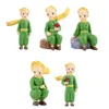 1pcs Little Prince Statues Decorative Figurine Christmas Cartoon Fairy Tale Resin Toys Home Accessories Brithday Gift Ornament LJ22821