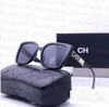 Occhiali da sole firmati per donna uomo classico marchio di lusso Moda UV400 Occhiali con scatola esterna Alta qualità costa chan chane chael chanl Occhiali da sole