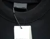 Balenciaaaaga marque de luxe hommes designer t-shirt lavé t-shirts polos col rond imprimé style polaire vêtements d'été avec rue pur coton BA t-shirt pour hommes femmes BA8516