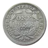 US Liberty Seated Dime 1856 P S Craft Verzilverde Kopie Munten metalen sterft productie fabriek 312C