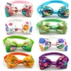 Hundkläder 50 X Grooming Product Easter Eggs Bow Ties Collar Bowties Slips Pet Accessories231T