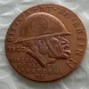 ドイツ1920年の記念コイン黒い恥のメダル100％銅レアコピーcoin291z