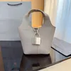 Alta Qualidade Luxo Cesta Vegetal Pães Mulheres Designer Tote Clássico Cordão Ombro Moda Carteira Baldes Top Handle Bolsas Bolsa Crossbody Bag