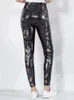 Push Up Leggins Black Snake Sexy Leggings Kvinnor Byxor Elastiska Slim High midje Gym Sportkläder Pants Kvinna