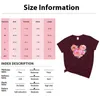 Dames T-shirts Love You Casual Ronde Hals Blouse Valentijnsdag Gedrukt T-shirt Met Korte Mouwen Trending Paar Tees 2024