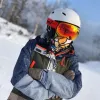 Helme Copozz Light Ski Helm mit Sicherheit integraler Snowboardhelm Motorrad Ski -Schnee Ehemann Männer Frauen Kinder Kinder Kinder