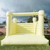 Casa di rimbalzo gonfiabile in PVC 3x3m (10x10ft) che salta bianco Castello gonfiabile Castelli buttafuori ponticello con ventilatore Per eventi nuziali, feste, giocattoli per adulti e bambini-N