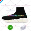 Designerskor Running Shoes Platform Men Mens Woman Shiny Knit Speed ​​2.0 1.0 Trainer Runner Sneaker Sock Shoe Nice Master Emed Womens Sneakers hastigheter Booties 365