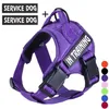 FML Pet No Pull Cat Harness with Reflective Straps Adjustable Breathable Service Dogs Vest with Handle Easy Control In Training LJ3232