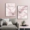 Pink Floral Islamic Canvas Mural Bismillah Prints Wall Art Gifts Affisch Affiche Islamiqu målning vardagsrum heminredning målningar240n