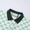 2024 Designer Luxury Men's Tees Polos GGG Letter Polo Shirt Lapel Pure Cotton Stick Cottons Bead Printed Fabric Matching Collar Men