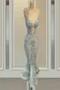 두바이 디자인 아플리케 구슬 이브닝 드레스 2021 중동 파티 가운 터키 무도회 드레스 멍청이 축제 7001523