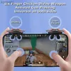 Gamecontroller Joysticks G6 Handy-Gaming-Zubehör Gamepad-Controller für PUBG Aim Shooting L1 R1 Alloy Key Button Game Trigger für IOS Android L24312