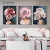 Moda Ragazza Immagini Astratte Su Tela Pittura Fiore Wall Art Poster sul Muro Decorazione Della Casa Moderna Poster Home Decor219L