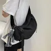 Bolsas de noche Moda Japonesa Funcional Nylon Sling Bag Neutral Gran Capacidad Bolsos de Hombro Femenino Crossbody Mujeres Messenger Tas