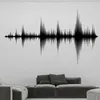 Wall Stickers Audio Wave Decals Sound Removable Recording Studio Music Producer Room Decoration Bedroom Wallpaper DW6747263Z