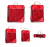 Travel Compressible Storage Bag Set with Shoe Mesh Cloth Visual Luggage